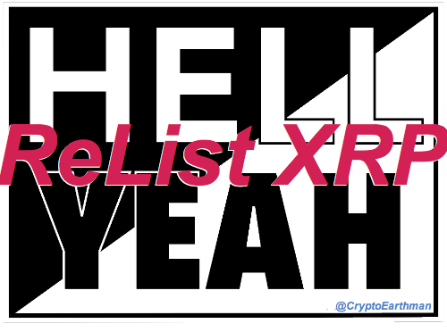 CryptoEarthman's tweet photo. @Liz85139 @Ripple @SEC @GaryGensler #relistXRP #RALLYFORCRYPTO https://t.co/Ak8fcZBkOl