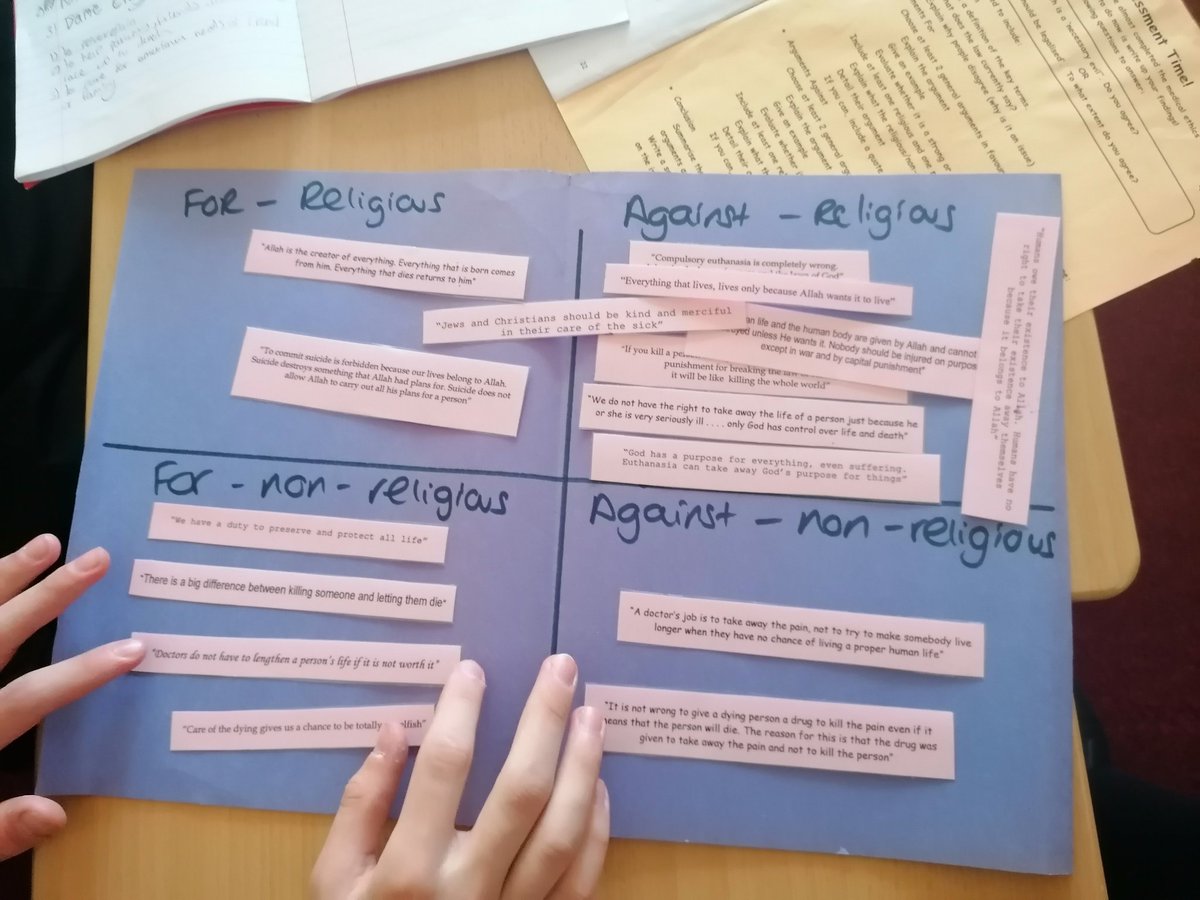 CraigieRMPS (@craigiermps) on Twitter photo S4 pupils working together to evaluate arguments for and against Euthanasia. Great to see you all collaborating so well. <a href="/Craigie_High/">Craigie High School</a> S4 pupils working together to evaluate arguments for and against Euthanasia. Great to see you all collaborating so well. <a href="/Craigie_High/">Craigie High School</a>