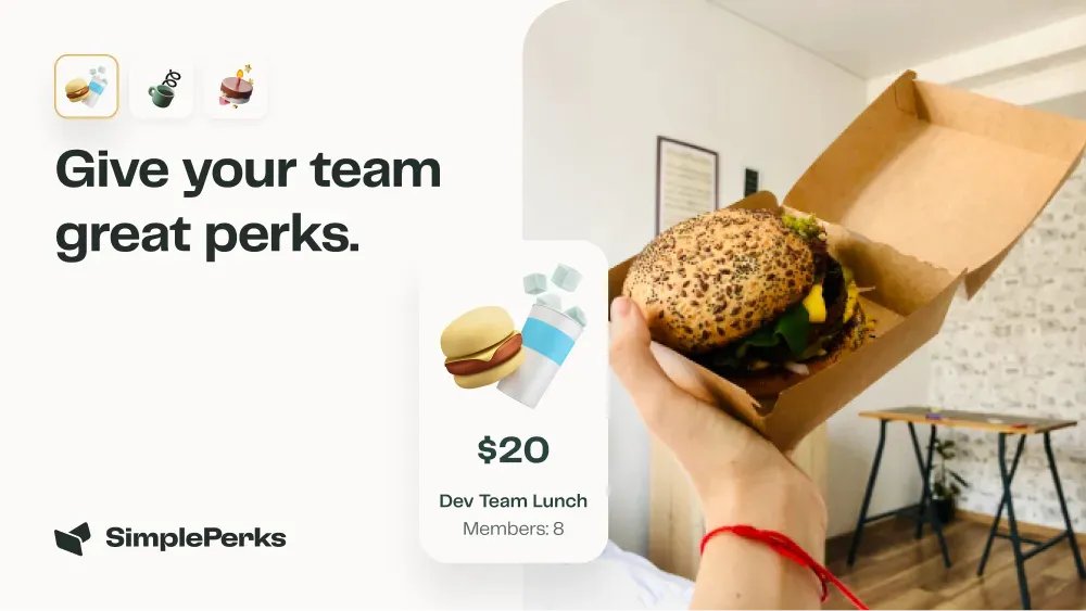 SimplePerksHQ's tweet photo. Teams are working from home more than ever. #SimplePerks makes it easy to give your team great perks even when they’re not in the office. https://t.co/gdy6tXu9mu https://t.co/MVd7JfZ1pe