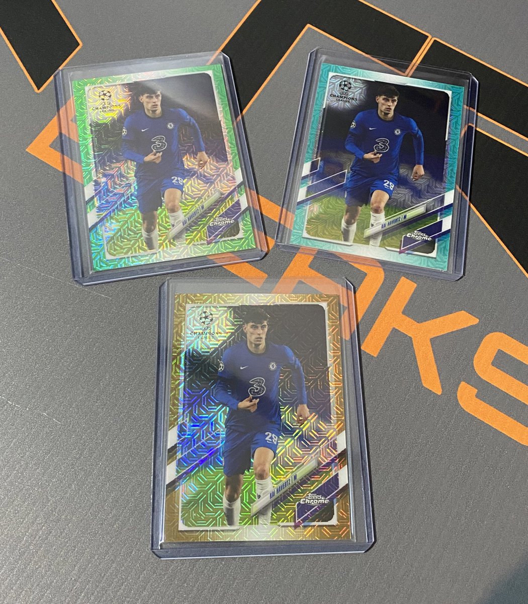 CtrlBreaks's tweet photo. TOPPS JAPAN #2 🤩

Some stunning hits! 
- Musiala /125 &amp; /150
- Camavinga /99
- Messi /99 &amp; /199
- Adeyemi /199 x2
- Havertz /50 /99 &amp; /199

Thank you for the support 🙏🏼

#CTRLBREAKS #ToppsUCL #ToppsJP https://t.co/VaX6Yrbqvl