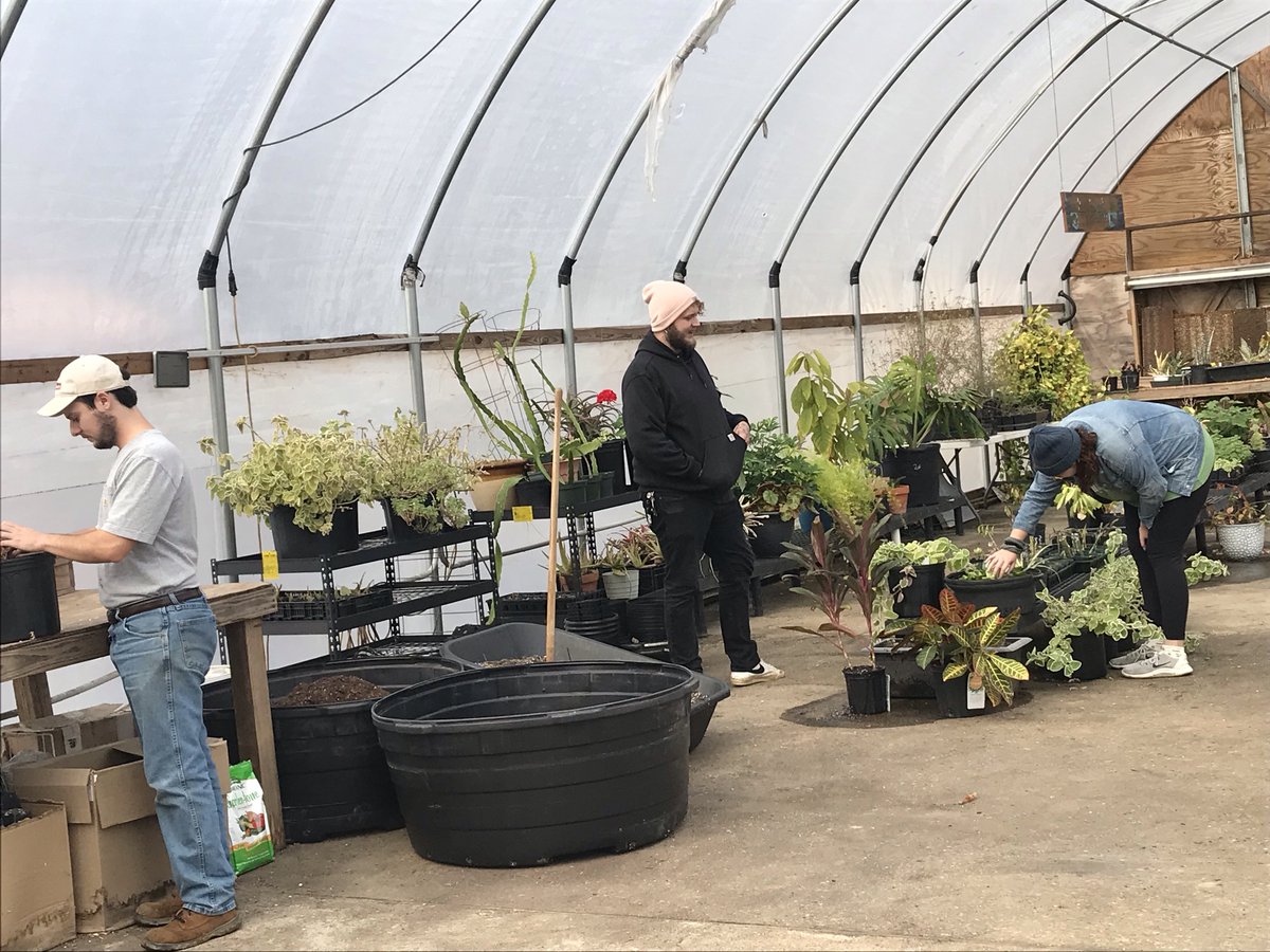AUOutreach's tweet photo. Staff members from OPS enjoyed spending time with the @o_grows team to learn more about their operations and opportunities to collaborate. @o_grows is a tremendous asset to our region, addressing issues of food insecurity and providing educational opportunities to local youth. https://t.co/GNteV1zcVD