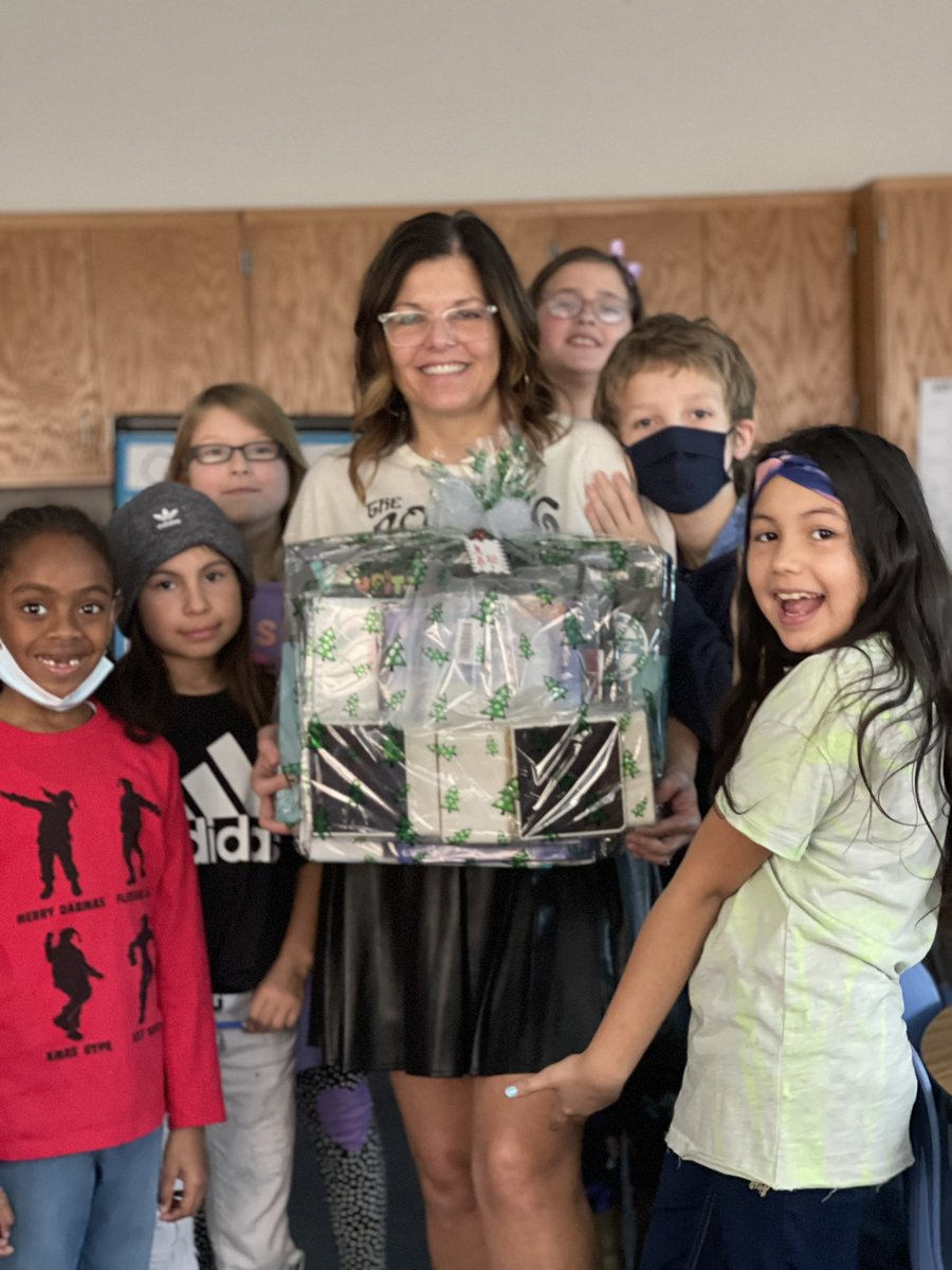 FRI YAY 🎉 PTO gifted us with our Amazon wish list items and administrators fed us a yummy breakfast! #webblc <a href="/webbcubs/">Webb Cubs</a>