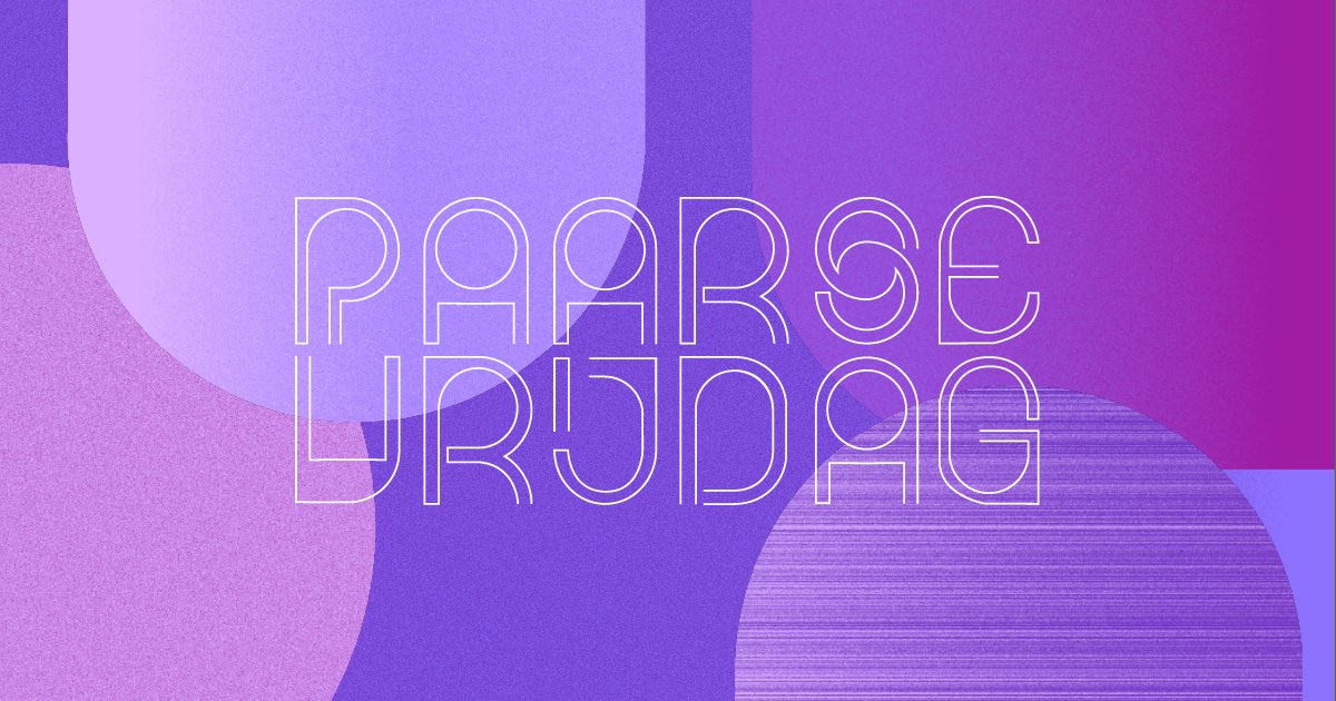 Vandaag, morgen en voor altijd gelijke behandeling van alle genders en seksuele oriëntaties. Fijne #PaarseVrijdag iedereen!