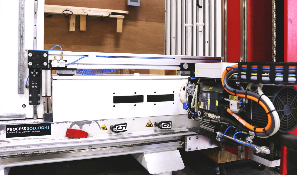 Process Solutions offers custom enclosure and back panel milling services utilizing CAD files to provide quick, clean, and precise cutouts of almost any shape or size. Our automated milling machine can make cutouts in mild steel, stainless steel, plastic, and fiberglass.