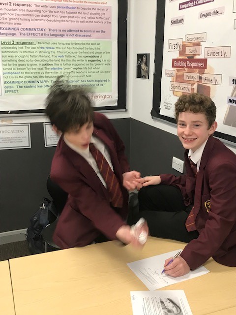 A great shot of the tali games played in the Classics Society yesterday to celebrate Saturnalia! Io Saturnalia!