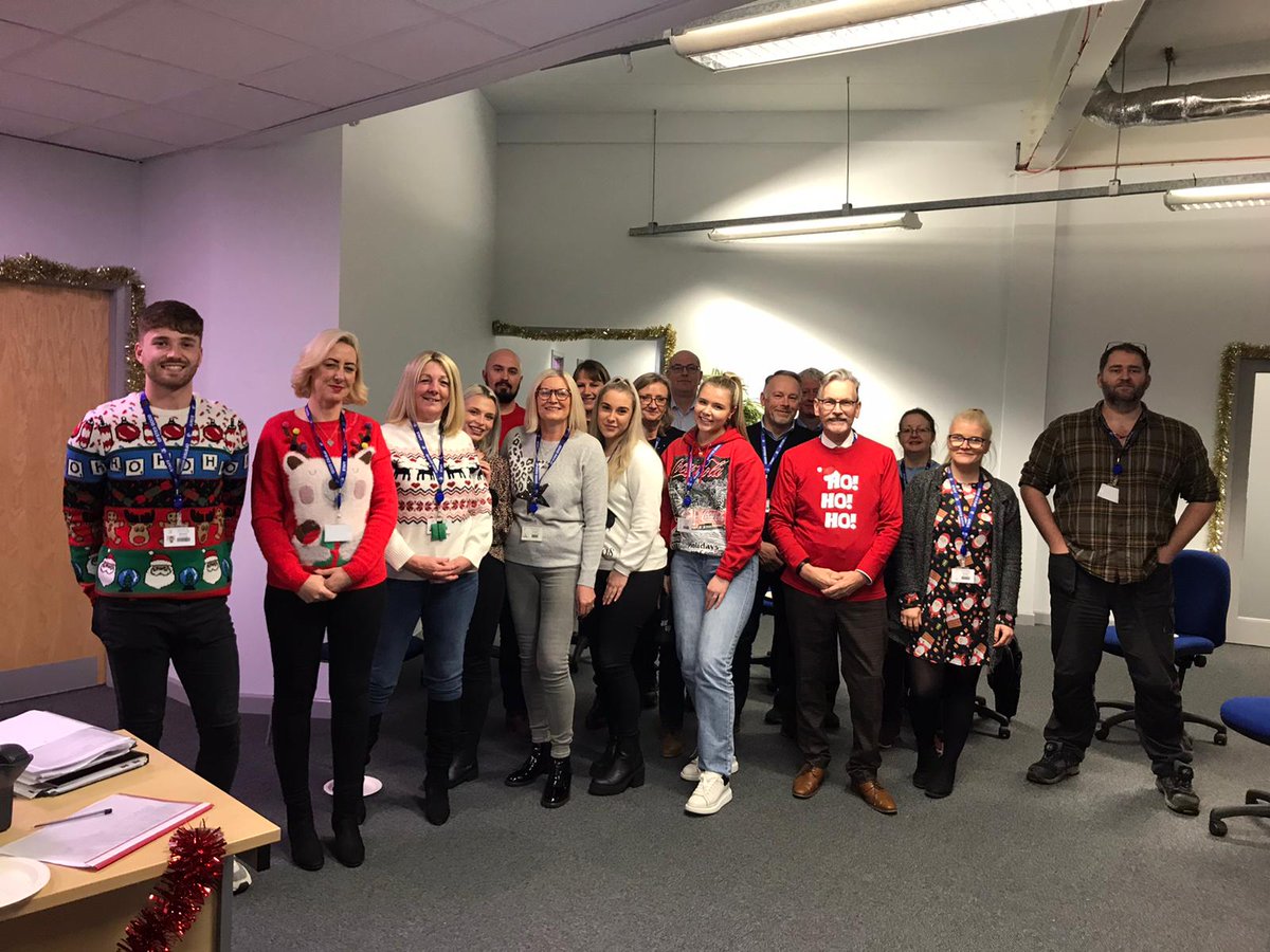 MaccCollegeNews's tweet photo. Our staff have been getting into the festive spirit here at the College for Christmas Jumper Day! ✨🎄

Its been fantastic to see so many people looking so festive, and getting involved for a good cause. 🤩

What a brilliant way to end the week! 🙌 https://t.co/83ApbuIoBy
