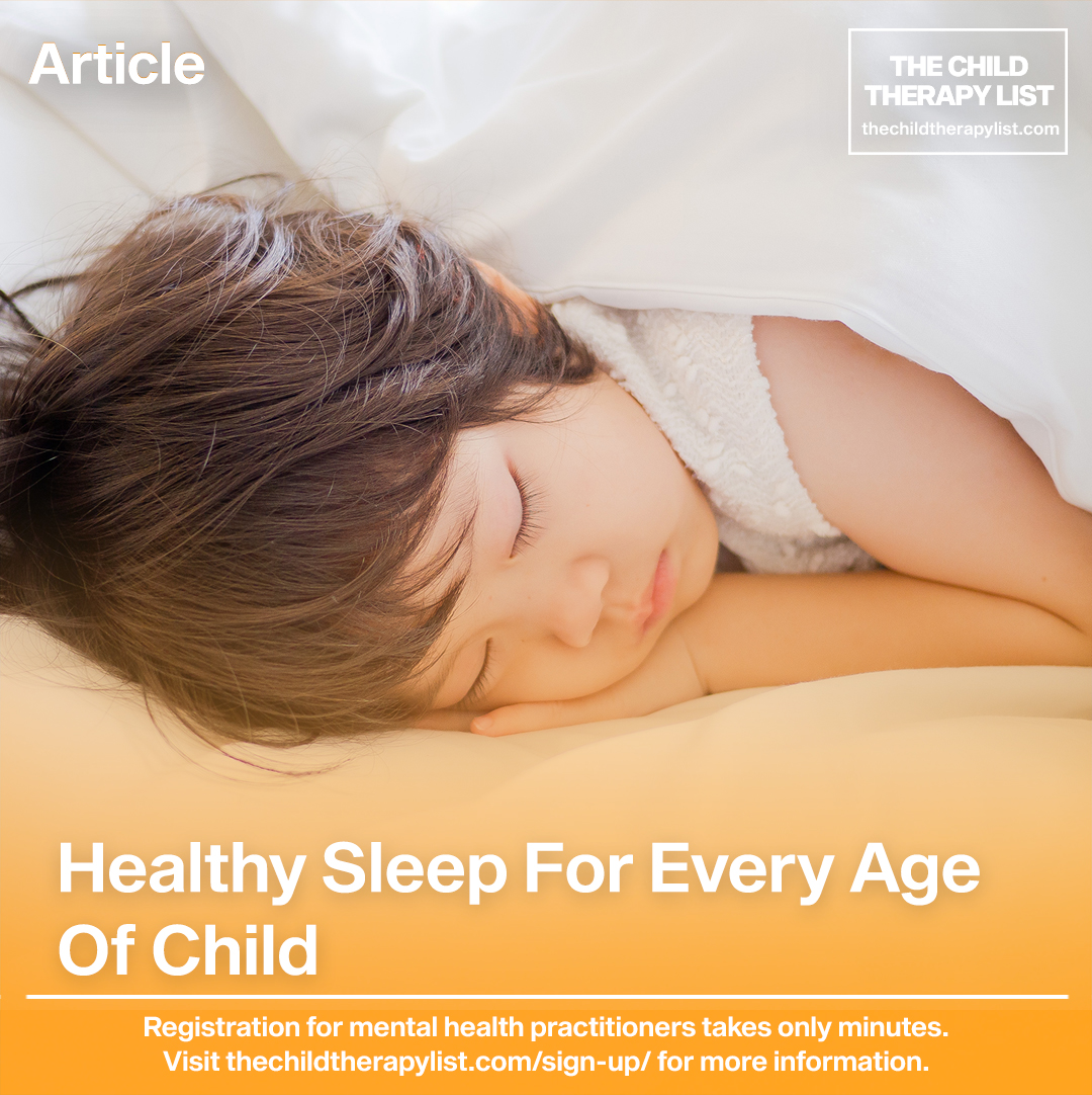 Sleep is a learned behavior and if we want our children to develop great sleep habits then our job is to become their Sleep Coach - here’s how you can bring the benefits of great sleep to your child at any age.

thechildtherapylist.com/healthy-sleep-…

#parenthood #naptime #healthysleephabits