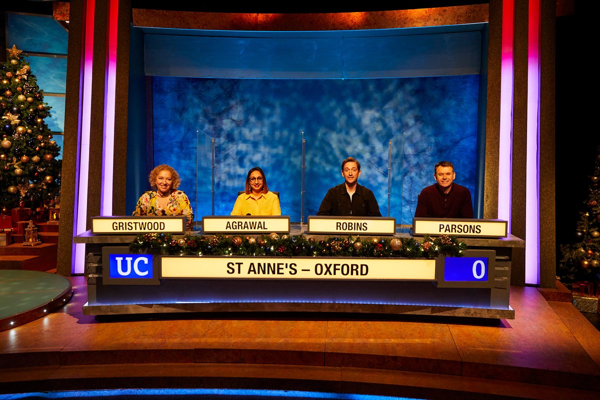 KidsBloomsbury's tweet photo. Engineering superstar and author of #HowWasThatBuilt, 
@RomaTheEngineer will be on your screens this festive period for #UniversityChallenge! 

Tune in to @BBCTwo on Christmas Eve to see Roma battle it out with the rest of the St Anne's Oxford panel! 🎇 🎇 https://t.co/nsnuApOIqI