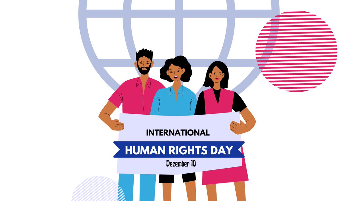 TheJobApp_'s tweet photo. Article 1 of the UDHR – “All human beings are born free and equal in dignity and rights.”

Have a good weekend guys!

#Friday  #internationalhumanrightsday #humanrightsday https://t.co/nqZqnJy5tf