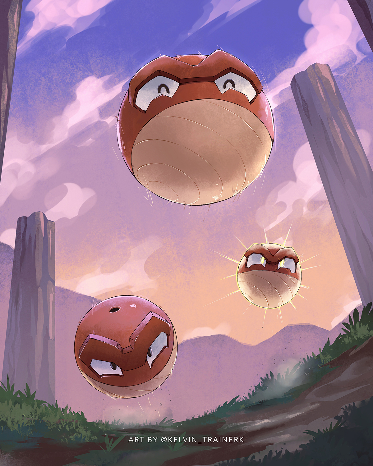 Pokémon on X: Hisuian Voltorb looks very similar to the Poké