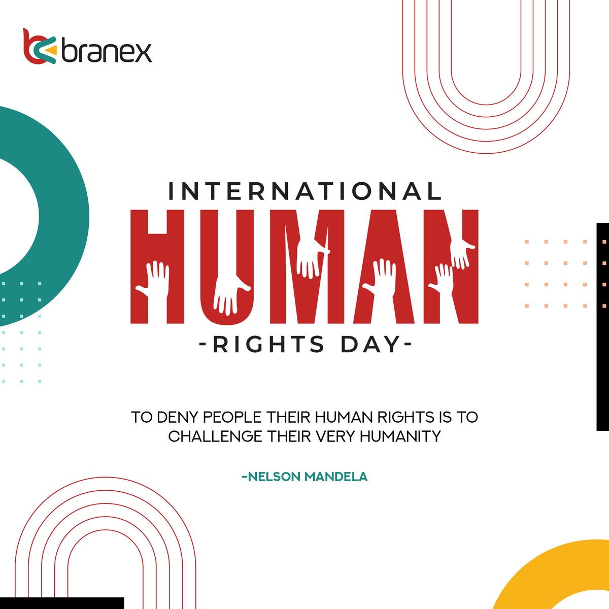 branex_ca's tweet photo. International Human Rights Day!

It is always the need of the hour to accelerate the environment that is built on peace and harmony. Be kind to everyone and give what belongs to them.

#humanrights #humanrightsday #rights #world #socialmedia https://t.co/4IK9cMY1jP