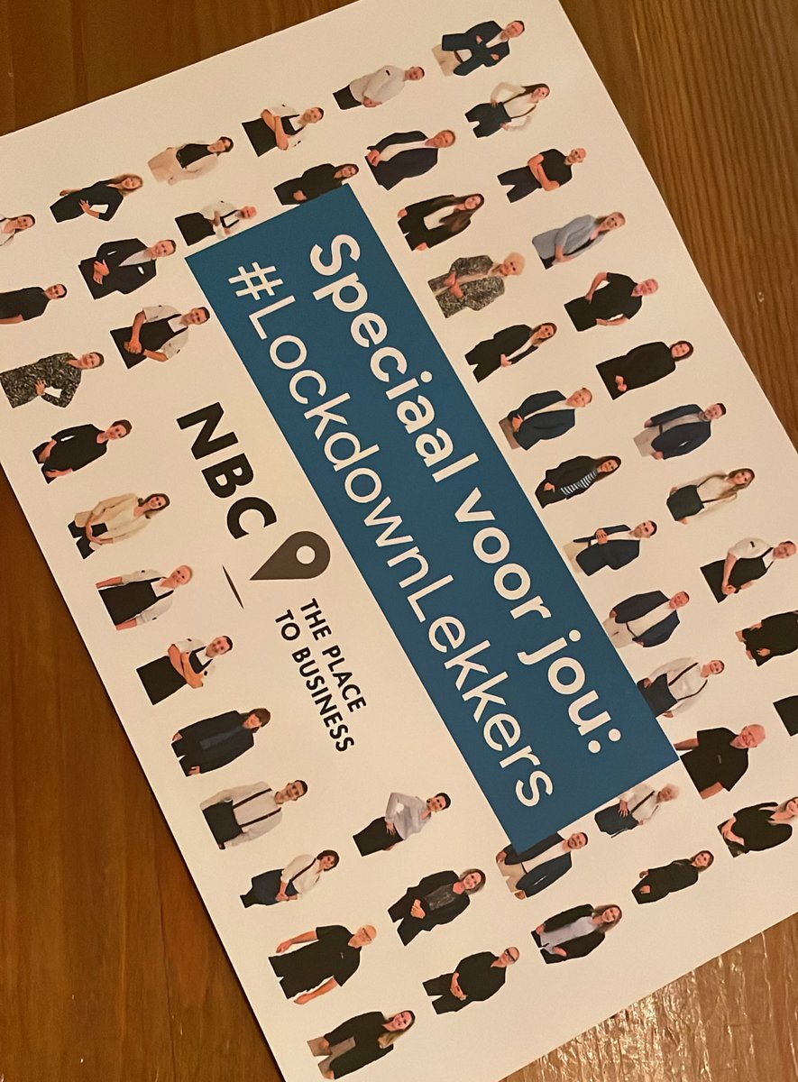 A big #shoutout to team <a href="/NBCongrescenter/">NBC Congrescentrum</a>. Thank you for the delicious #lockdownlekkers. 
Let’s go for a 2022 full of live events. No better way to connect with our audience than in real life. #LekkersVoorLive #ReadyToCrumble