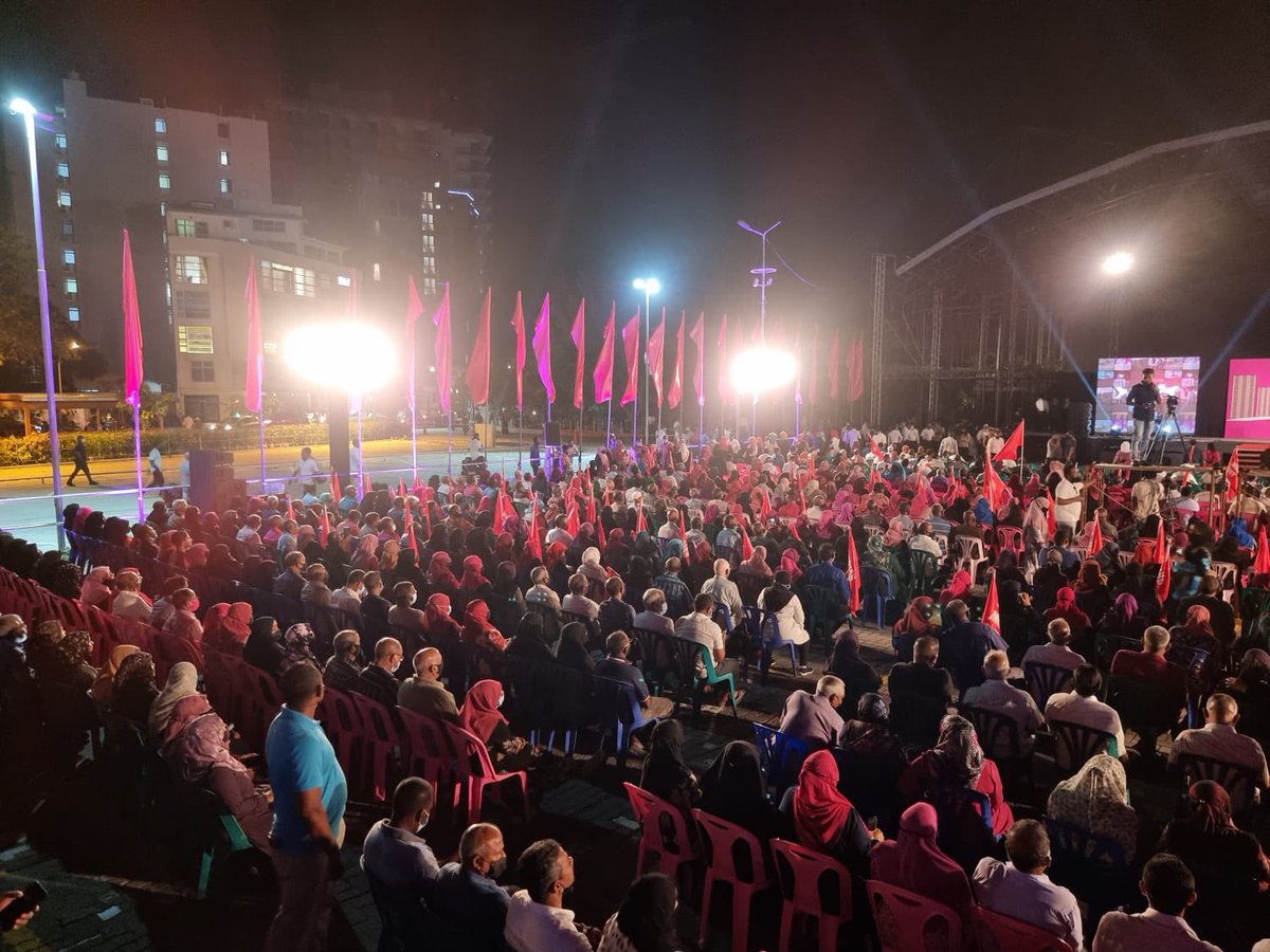Azhartu's tweet photo. #Live #Kotharukoshi
Saabahey Dhivehi Rayyithun…🙏👏❤️”
#RY2023
#HeIsBack https://t.co/BjS6GNBDMg