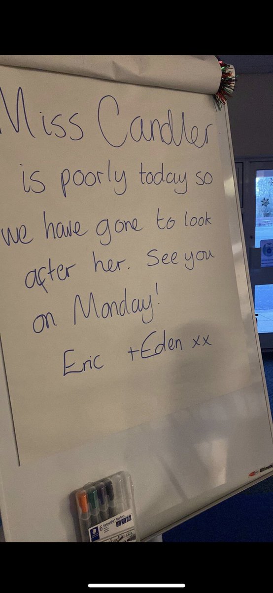 CandlerHannah's tweet photo. Day 10 - Eric and Eden have come to look after a poorly me today! Hopefully we shall all be back on Monday feeling lots better!🎅🏼🎄🦌☃️ https://t.co/7LPoRLWlDy
