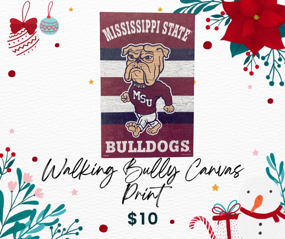 CBM_MSU's tweet photo. On the first day of Christmas CBM gave to me...
$10 Walking Bully Wall Art Prints
*IN STORE ONLY*
#HailState #12daysofchristmas #WalkingBully https://t.co/CW4HT3gFbD