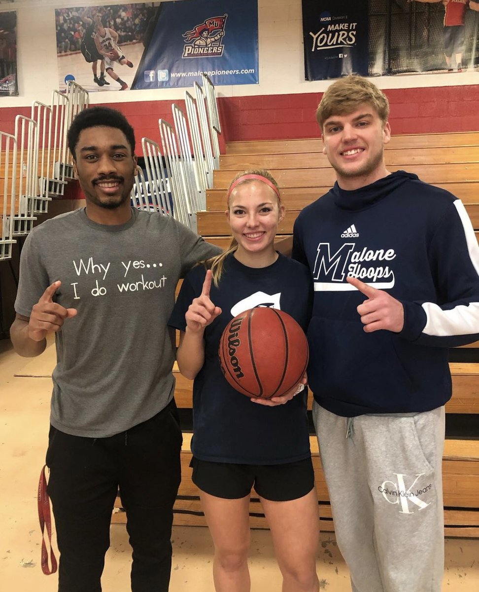 MaloneU's tweet photo. Today was Malone’s Student Athlete Advisory Committee (SAAC) first ever Student and Staff Shootout in support of the Make-A-Wish Foundation. What a great turnout of students and employees alike. Thank you to everyone who made this a memorable event! https://t.co/cETDO2qKs5