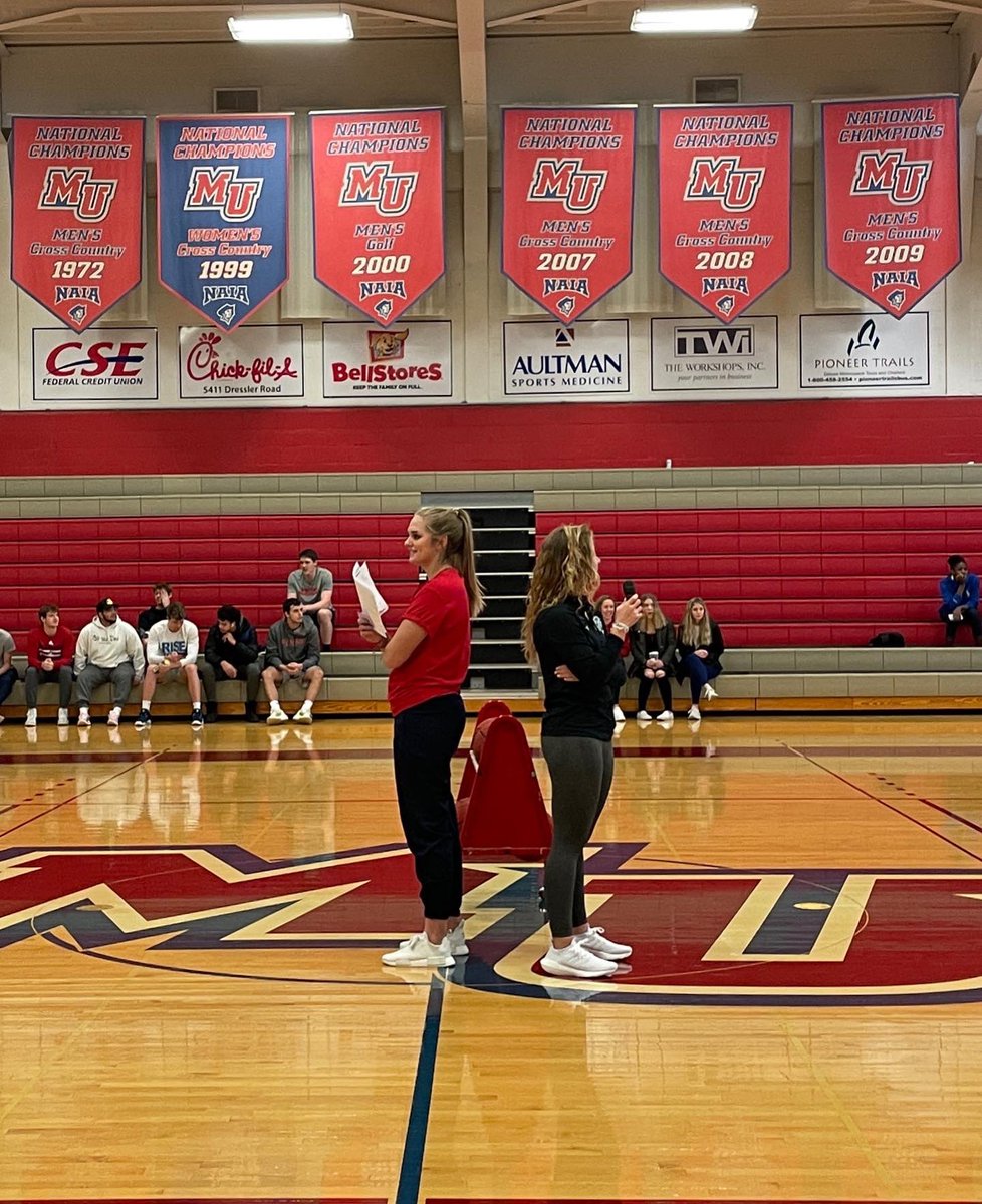 MaloneU's tweet photo. Today was Malone’s Student Athlete Advisory Committee (SAAC) first ever Student and Staff Shootout in support of the Make-A-Wish Foundation. What a great turnout of students and employees alike. Thank you to everyone who made this a memorable event! https://t.co/cETDO2qKs5