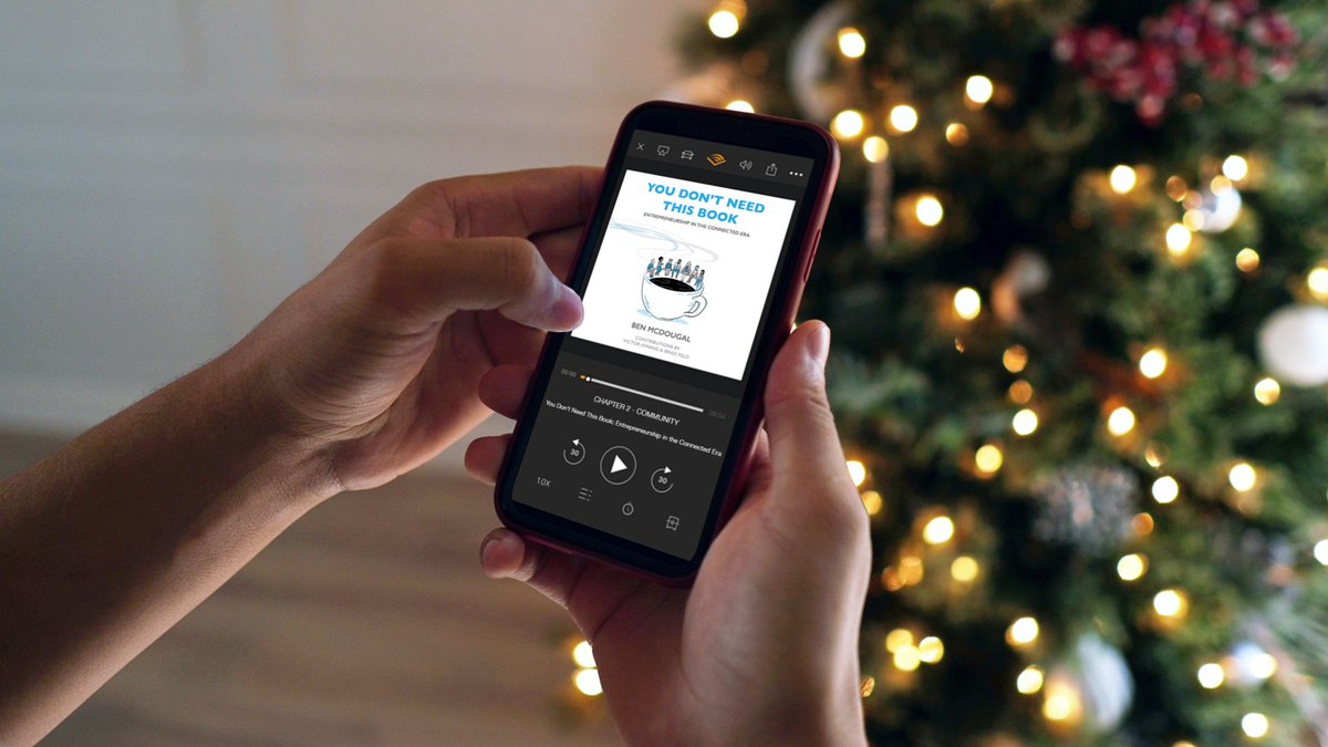 MILESTONE MOMENT

It’s impossible to describe the work that has led to this, which makes it even more exciting to share…

The #audiobook version of You Don’t Need This Book is now available! #YDNTB

🤳🏼 bit.ly/YouDontNeedThi…