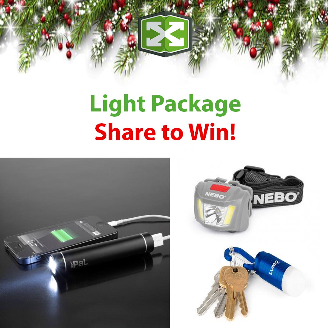 On the tenth day of Christmas, Maxim gave to me… A Light package!

Congrats to Carol Jones for winning yesterday's package. Retweet this to win a:
- Headlight
- Rechargeable Phone Light
- Key Light 

ow.ly/KbgO50H8ezF
ow.ly/eNPV50H8ezC
ow.ly/Igsz50H8ezG