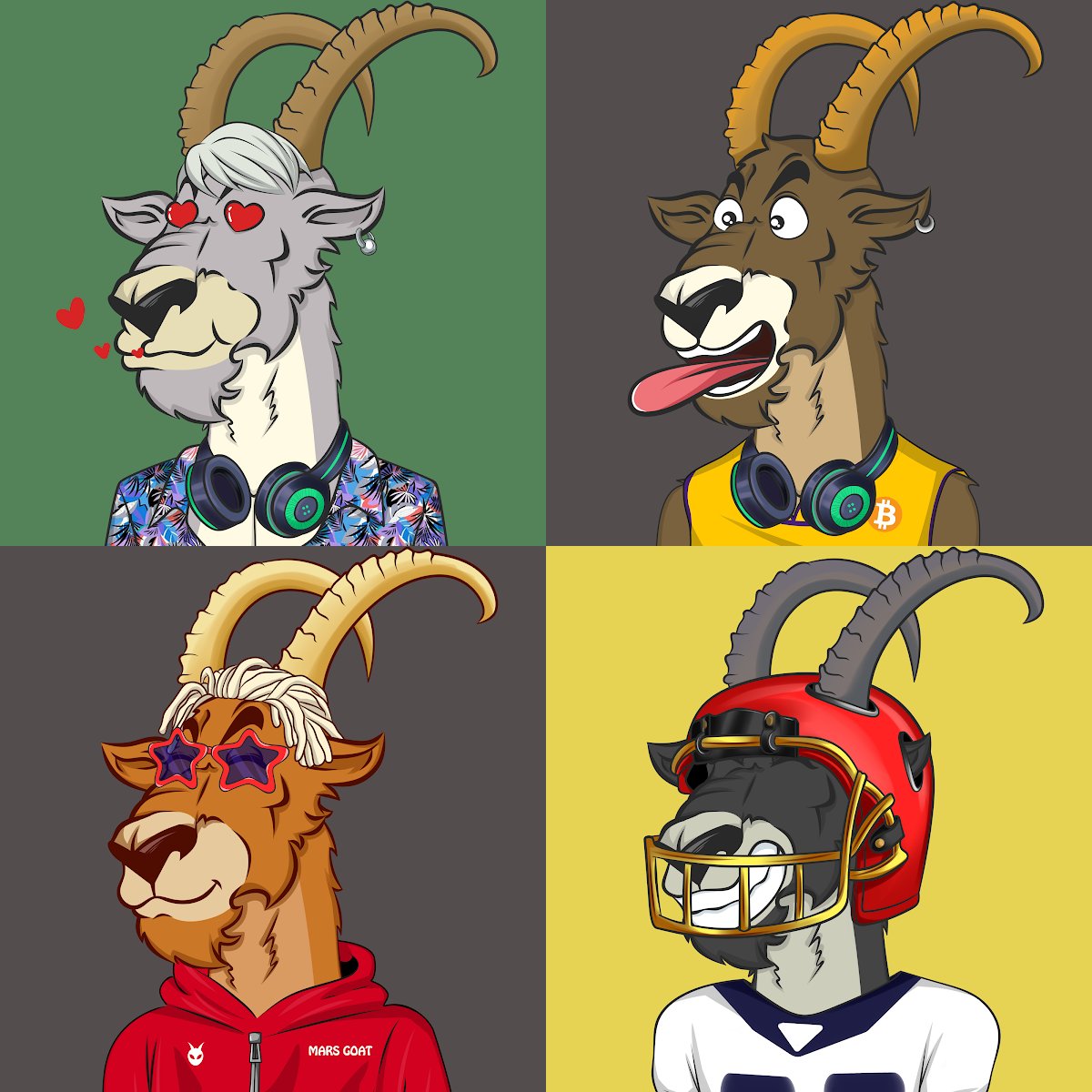 Mars Goats' Gathering | Mars Goat on OpenSea tweet media