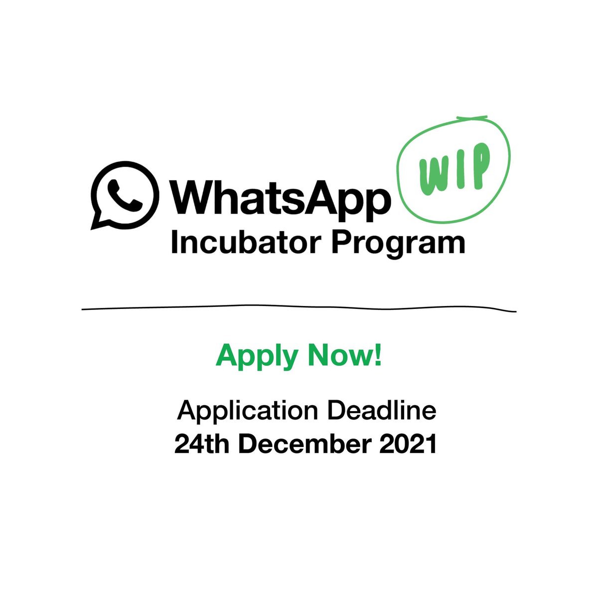 Excited to be a partner of WhatsApp Incubator Program for healthcare Apply now to scale your idea using <a href="/WhatsApp/">WhatsApp</a>.
Check out lnkd.in/enBgDSQD #HealthInnovation #designthinking