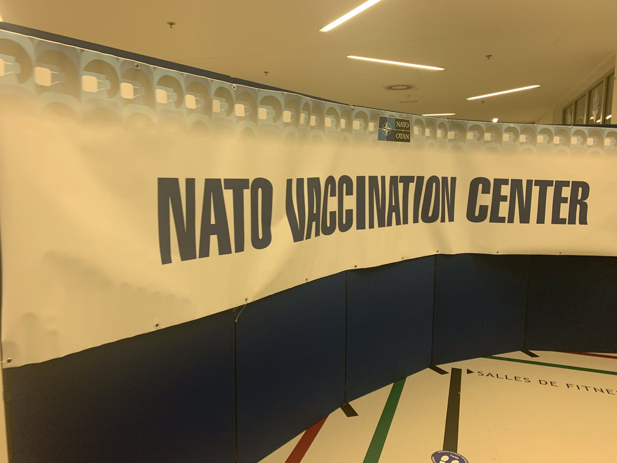 markbrouwer2010's tweet photo. Thanks to Poland to provide us, the NATO staff members, with the booster shot.
#ProtectTheForce
#getyourshot https://t.co/ATPJllm4O9