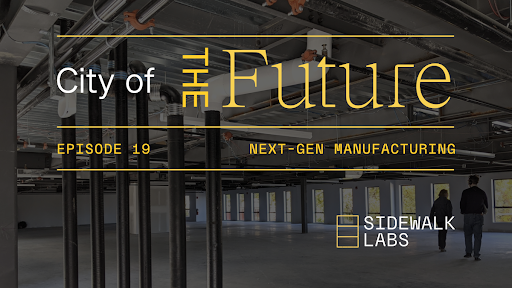sidewalklabs's tweet photo. How can we bring the benefits of manufacturing back to disinvested neighborhoods — without the drawbacks? In this week’s episode of #CityOfTheFuture, we explore the idea of bringing a new generation of cleaner, greener manufacturing facilities back into our urban cores. https://t.co/m4b5EbSJJq