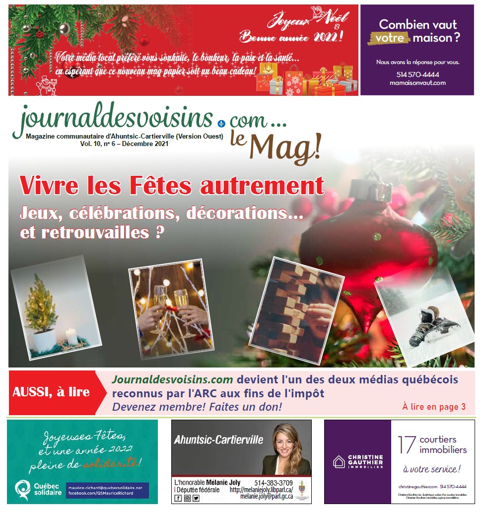 JDvoisins's tweet photo. L'information locale n'a pas de prix, mais elle a un coût! 
Un gros merci à ceux et celles qui permettent au JDV de faire figure de modèle parmi les médias locaux et communautaires.
https://t.co/eiLiFufpuh
#medialocal #Ahuntsic #Cartierville #journaldequartier https://t.co/Od2xRmqrn6