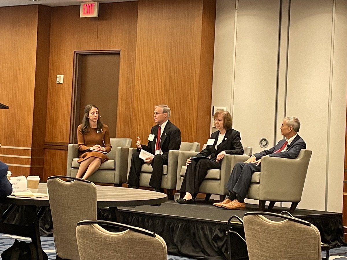 SCORE’s TEF convening kicks off with a rockstar panel on governance in education - Chairman Hartgrove, SBE; Speaker Dunn, TDOE; Mayor Hutto, Wilson Co. ⁦@SCORE4Schools⁩