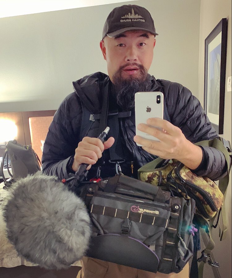 watsonwu's tweet photo. It’s been a cold week recording various vehicle stunt sounds for an ad (can’t say, yet)
.
#soundeffects #microphone #sounddesigner #soundeffectsrecordingartist #recording #soundeffectsrecordist #sounddesign #recordingartist #rycotecyclone #ktekstingrayjuniorx #countryman @shure https://t.co/JcA3yStvsG