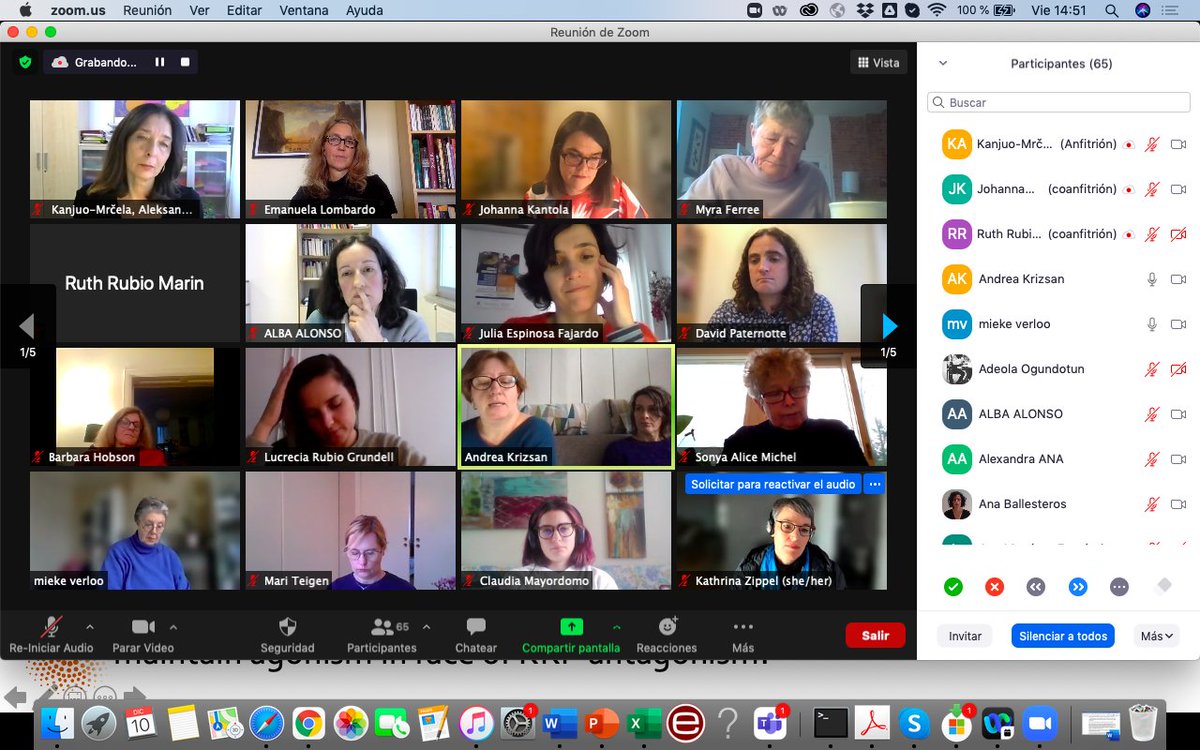 It was a real pleasure to  launch our special issue De-Democratization and Opposition to Gender Equality in Europe, in Social Politics, edited with <a href="/johanna_kantola/">Johanna Kantola</a> <a href="/RuthRubioMarn1/">Ruth Rubio Marín</a> at today's webinar! Fantastic speakers and participants. Open access here academic.oup.com/sp/issue/28/3