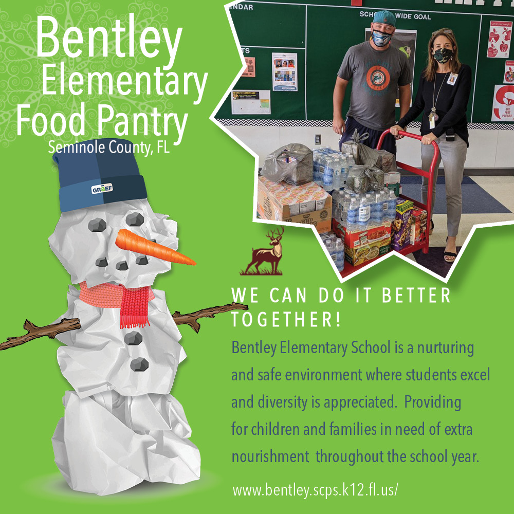 Congratulations to <a href="/BentleyElem/">Bentley Elementary</a> on winning our bonus donation by receiving the most likes on Facebook! We are honored to provide extra support to them this holiday season. Thank you again to everyone who participated. ❄❤☃❤ 
#GRAEFgives #HappyHolidays #GivingBack