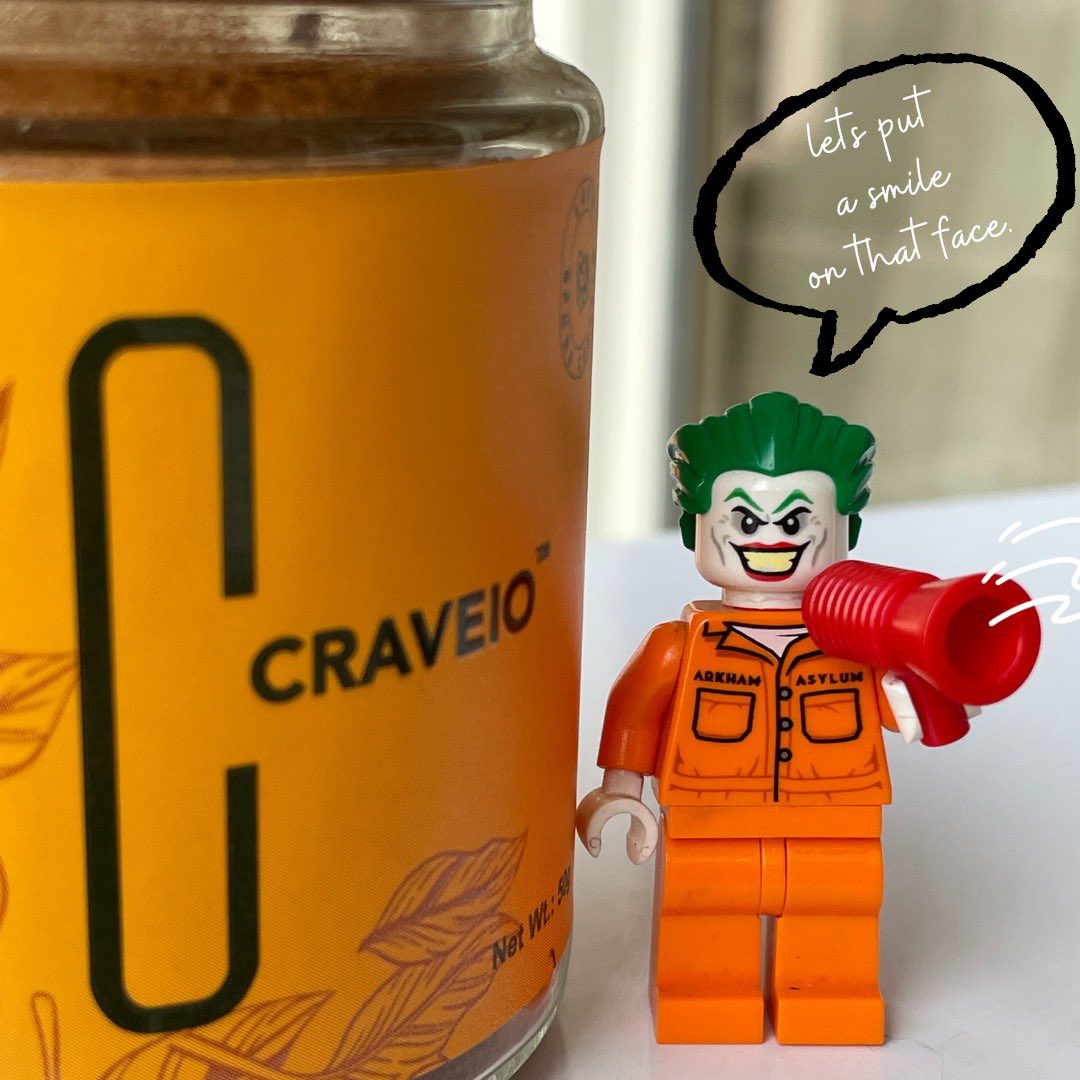 CraveioCoffee's tweet photo. Even the best villain of all time smiles when he drinks craveio coffee.
☕️
☕️
☕️
#craveiocoffee #coffeelover #batman #batmanjoker #joker #jokermovie #lego https://t.co/cZk1IAGtMR