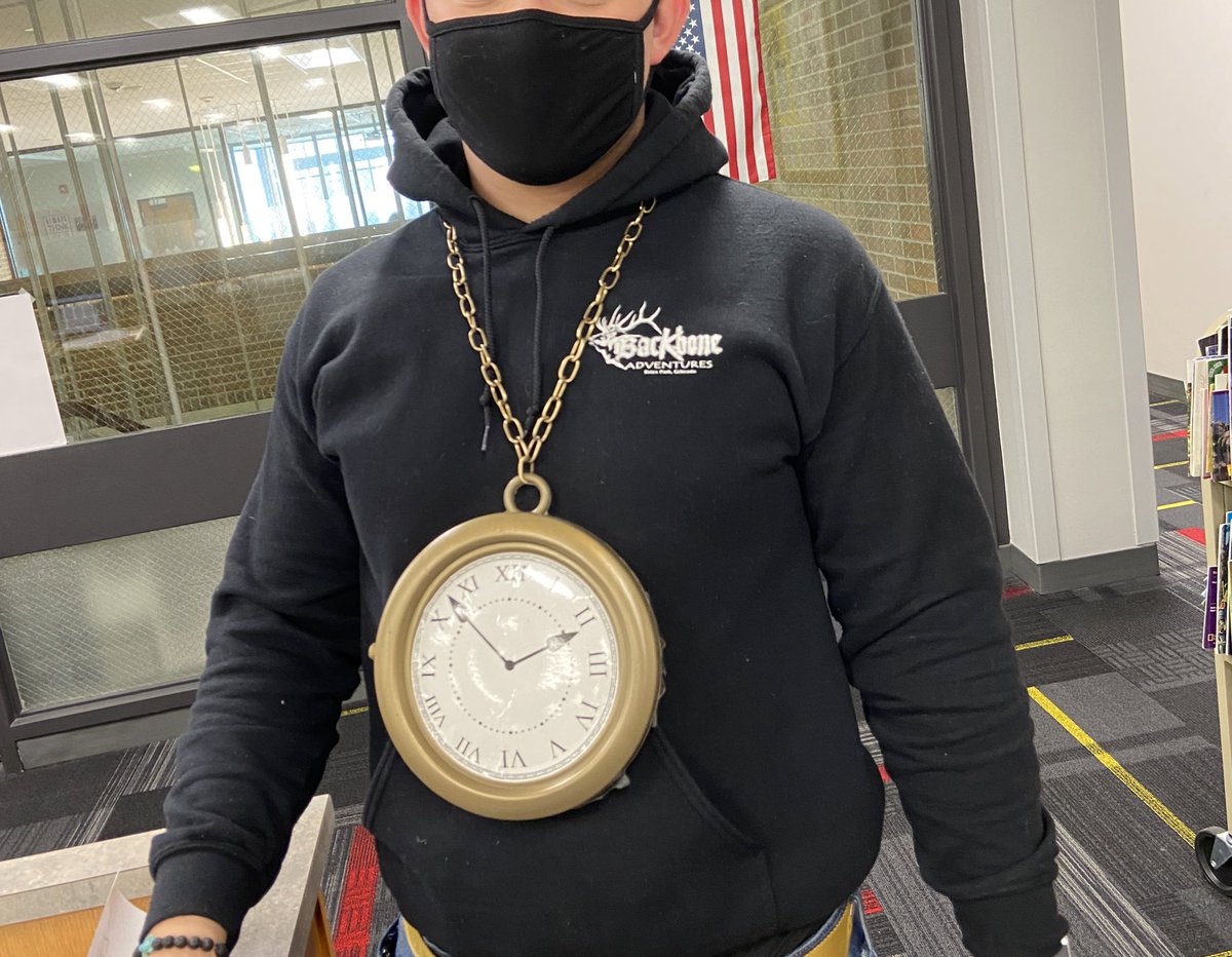 When the student understands how to appropriately wear the restroom pass.  #FlavorFlav #tiktokyoudontstop @OPS_Northwest #libraryhumor #library