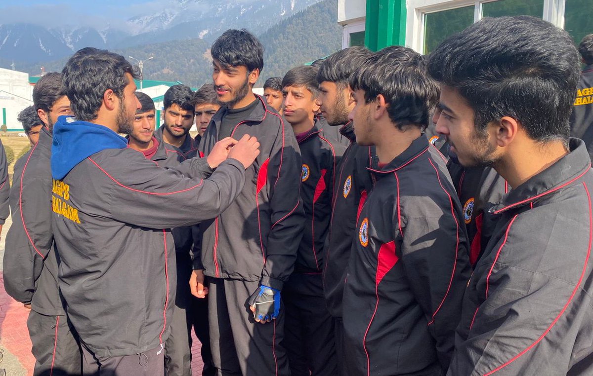 AGPSPAHALGAM's tweet photo. Celebration of Armed Forces Flag Day,at AGPS Pahalgam(J&amp;K) https://t.co/Ifw8s7obp3