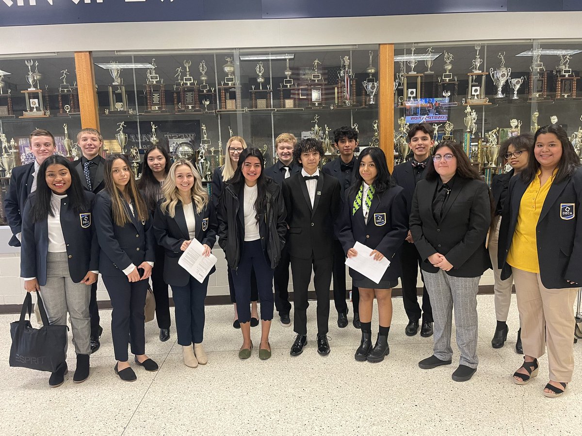 West Hall DECA tweet media