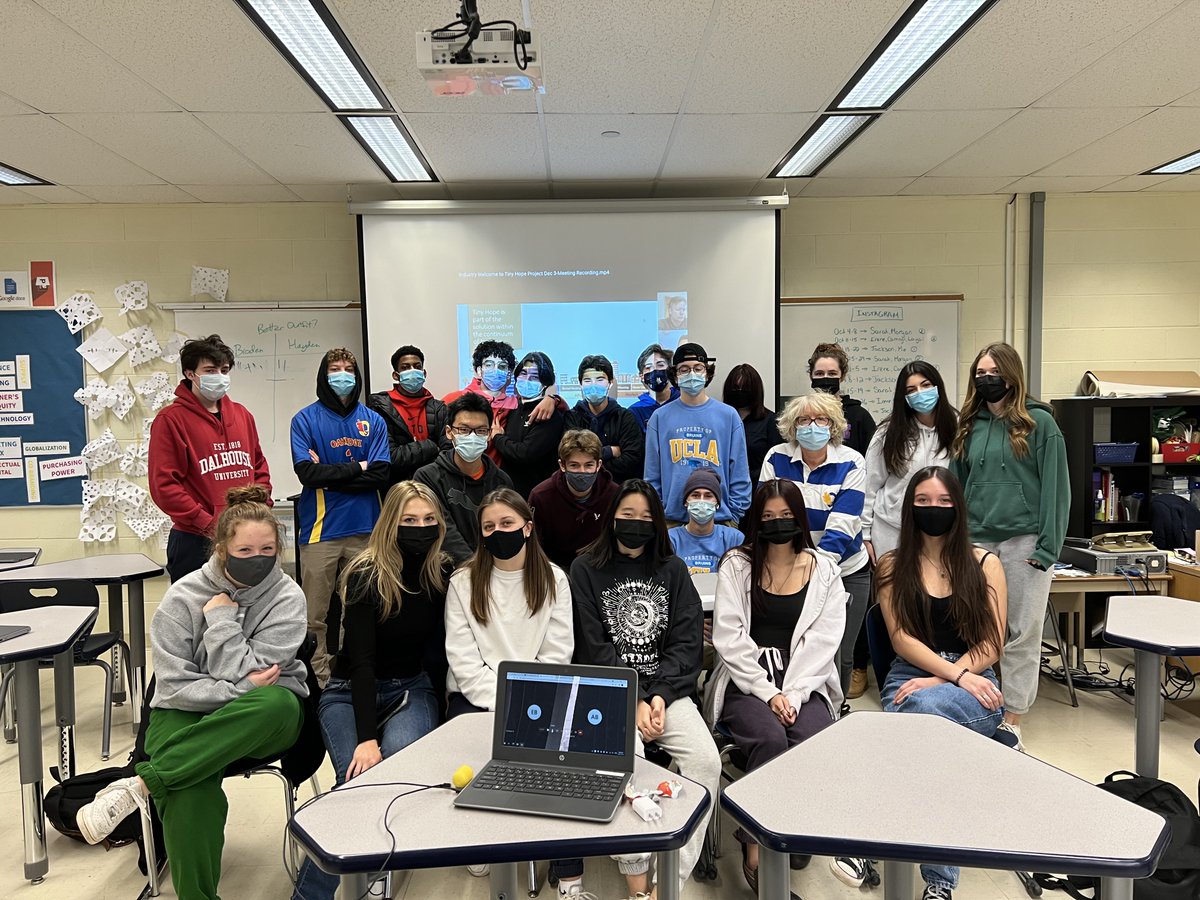 BriscoeClass's tweet photo. Blown away by @Oakridge_SS @TVDSB students' ideas to support #TinyHope shared today w/ @YWCAStThomas @TVInnovates @yfplondonandstt @DougTarryHomes ...ideas were inclusive,community driven, actionable &amp; diverse.Educator feedback "real-world opportunities makes learning relevant." https://t.co/1rdLkzHZRD