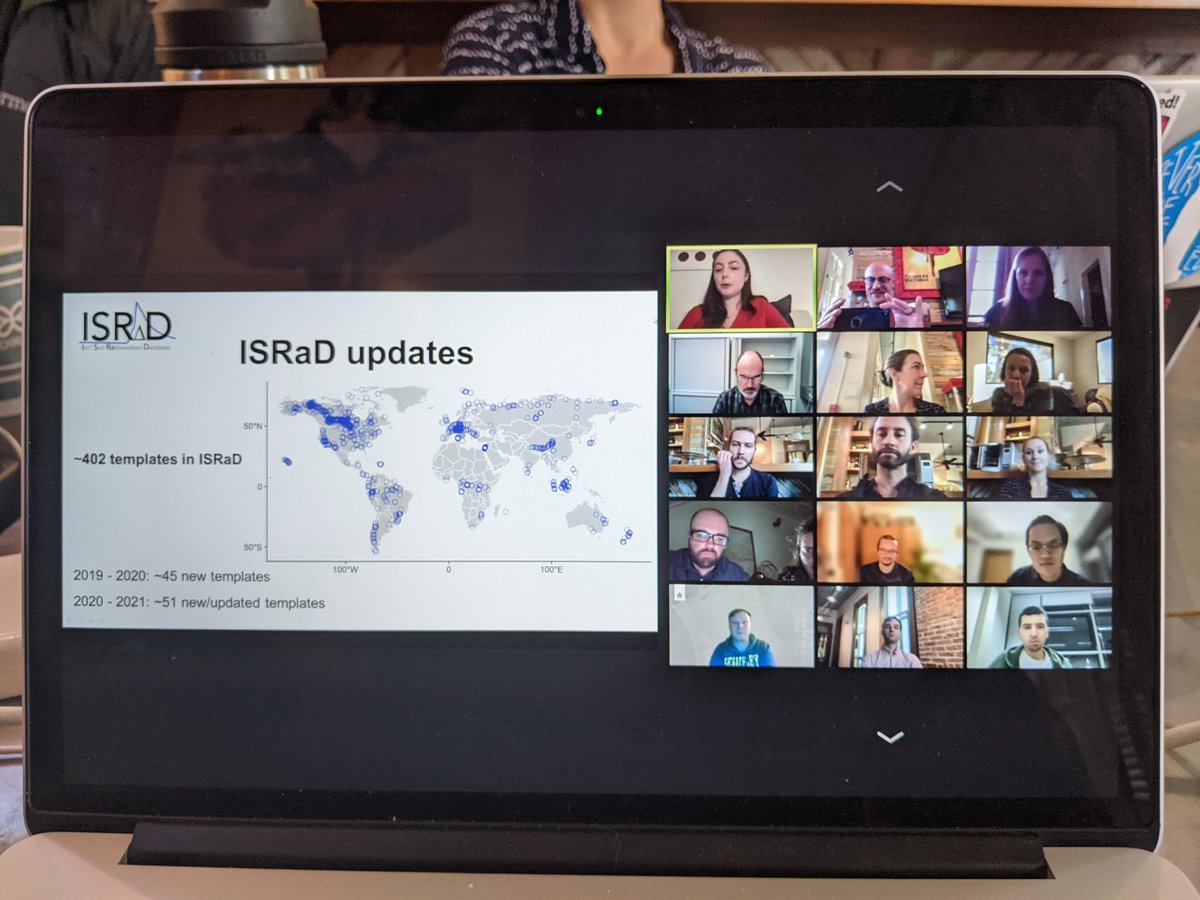 soilradiocarbon's tweet photo. Off and running: our 2021 ISRaD Workshop is underway in New Orleans and worldwide! If you would like to join today, Saturday, and/or Sunday, let us know 🌎🌍🌏 email in bio https://t.co/jh6OOYGi42
