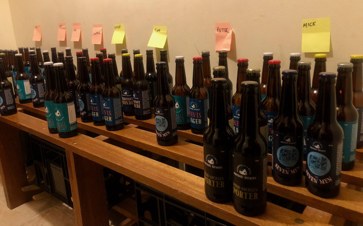 Anyone for a beer? The Knoydart Brewery kept everyone well fuelled! 🍺