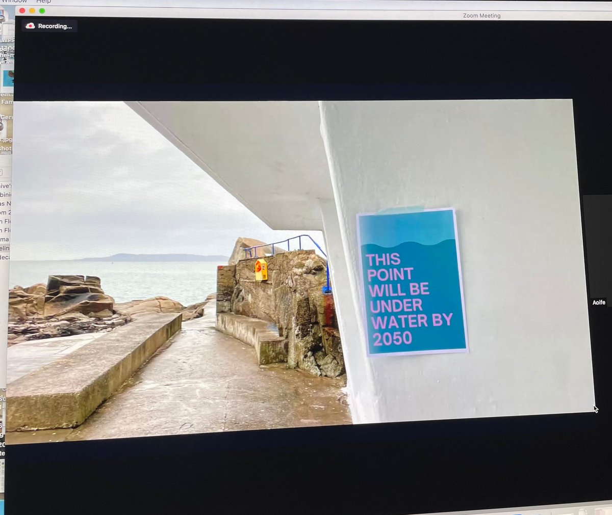 Timely &amp; thought provoking interventions by our Design Thinking for Sustainability students this week. 🌊🌧️🌎

Action projects like this are at the heart of what we do. 👊🏽 ♥️

Find out how you can put your ideas into action: innovationacademy.ie/learn-with-us/