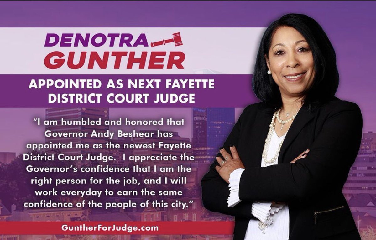 MuEpsilon_DST's tweet photo. Sending a huge congratulations to our amazing Soror and advisor, Denotra Gunther, on her new appointment as the next Fayette County Judge! The chapter is so proud of you and excited on all the good you will do. ❤️ We love you Soror Gunther! https://t.co/pSf3udzKy7