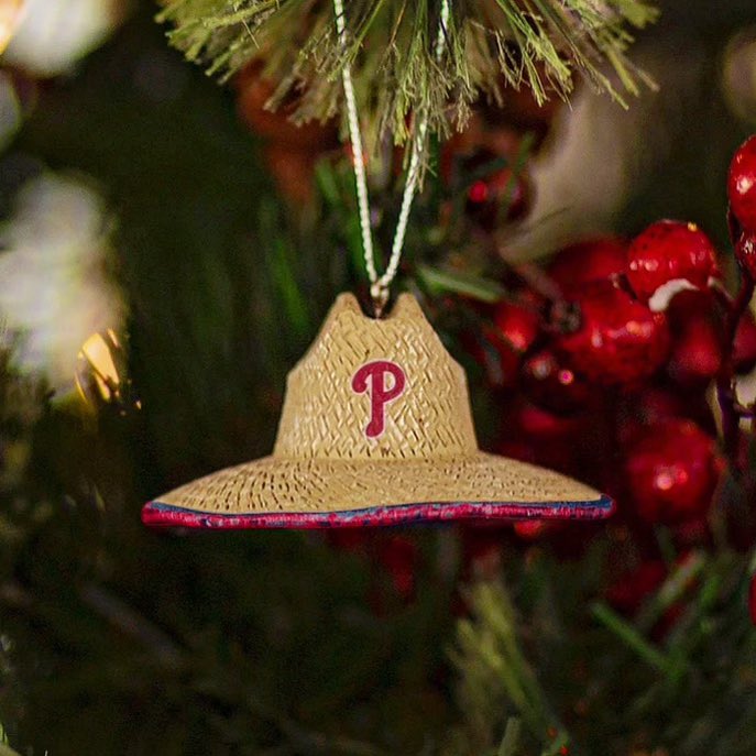 PhandemicKrew's tweet photo. The home run hat was the trend of 2021, now it’s the newest addition to the @phillies Xmas tree. Available and ready to ship over at https://t.co/ZhWTuI7BTm . You can also win one here. Just retweet this and tag a friend. One winner will be chosen on Sunday 12/12/21. @FOCOusa https://t.co/oQeWZQbaip