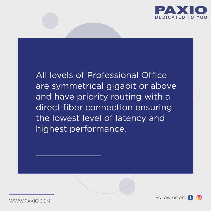 PAXIO's tweet image. Latency is the time delay between when you send information through the internet to when you receive a response. For longer distance transmission, fiber cable offers lower latency for the whole network and can be an optimal choice. ✅ 
.
.
.
#paxio #internetproviders