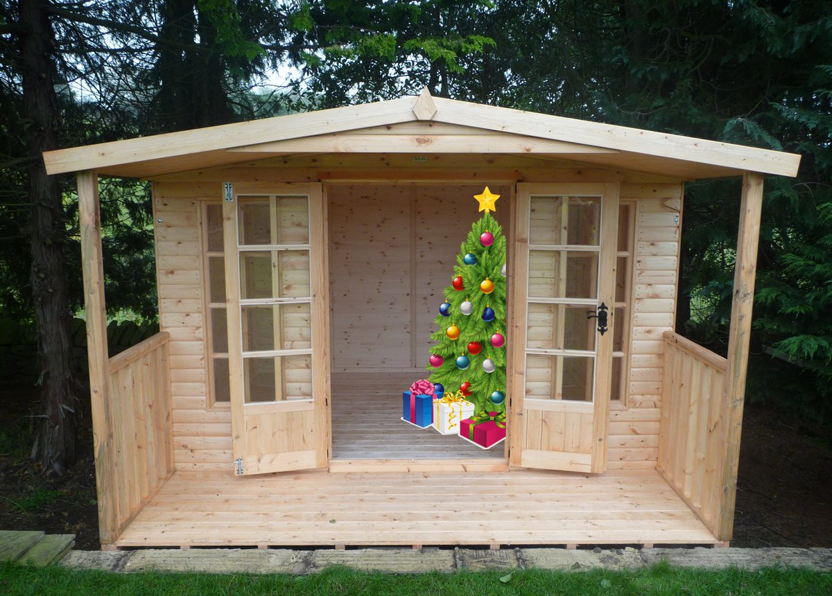 GardenHarker's tweet photo. Our Summerhouses are so nice that you will want to spend your christmas day in there.
Dont forget our winter deal. Order a wooden shed/summerhouse and get 5 bottles of quality wine, free.
#Christmas #wine #shed #summerhouse #harkergarden https://t.co/MqcI3SAKAt