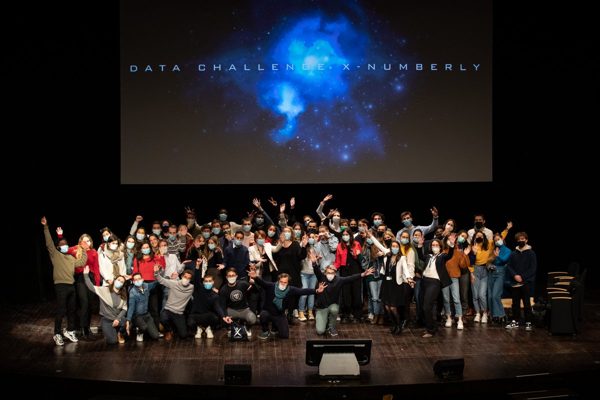Grande finale du Data Challenge X-Numberly 2021 ce matin <a href="/Polytechnique/">École polytechnique</a>! Bravo à tous les participants pour leurs superbes productions <a href="/MC2_Assas/">Master MC2 d’Assas</a> <a href="/Polytechnique/">École polytechnique</a> <a href="/MasterPICX/">Master PIC</a> @ENS_ParisSaclay. Merci <a href="/thibautmunier/">Thibaut Munier</a> <a href="/Gregbothorel/">Bothorel Grégoire</a> <a href="/Numberly/">Numberly (1000mercis Group)</a> pour ce jury d'exception. Ac <a href="/CecileChamaret/">Cecile Chamaret</a>