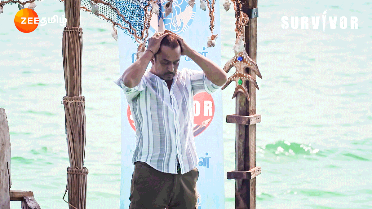 ZeeTamil's tweet photo. Nanachenn.. vittu vittu pesum pothe break vida poraanga-nu.. 🤗

#SurvivorTamil #Survivor #ZeeTamil #GrandFinaleWeek #TribalPanchayat #சர்வைவர் #Kombargal #ActionKingArjun @umapathyramaiah @VanessaCruezVC @ActorSarann @vgyalakshmi https://t.co/XgcMCjwBap