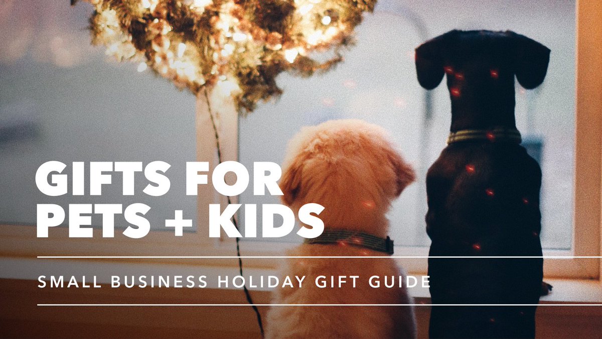 Whether you’re shopping for babies or fur babies, these small businesses have the best treats for all the little ones in your life. Shop our small business holiday shopping guide for kids & pets. intuit.me/30a8WvO #BackSmallBiz #ShopSmall