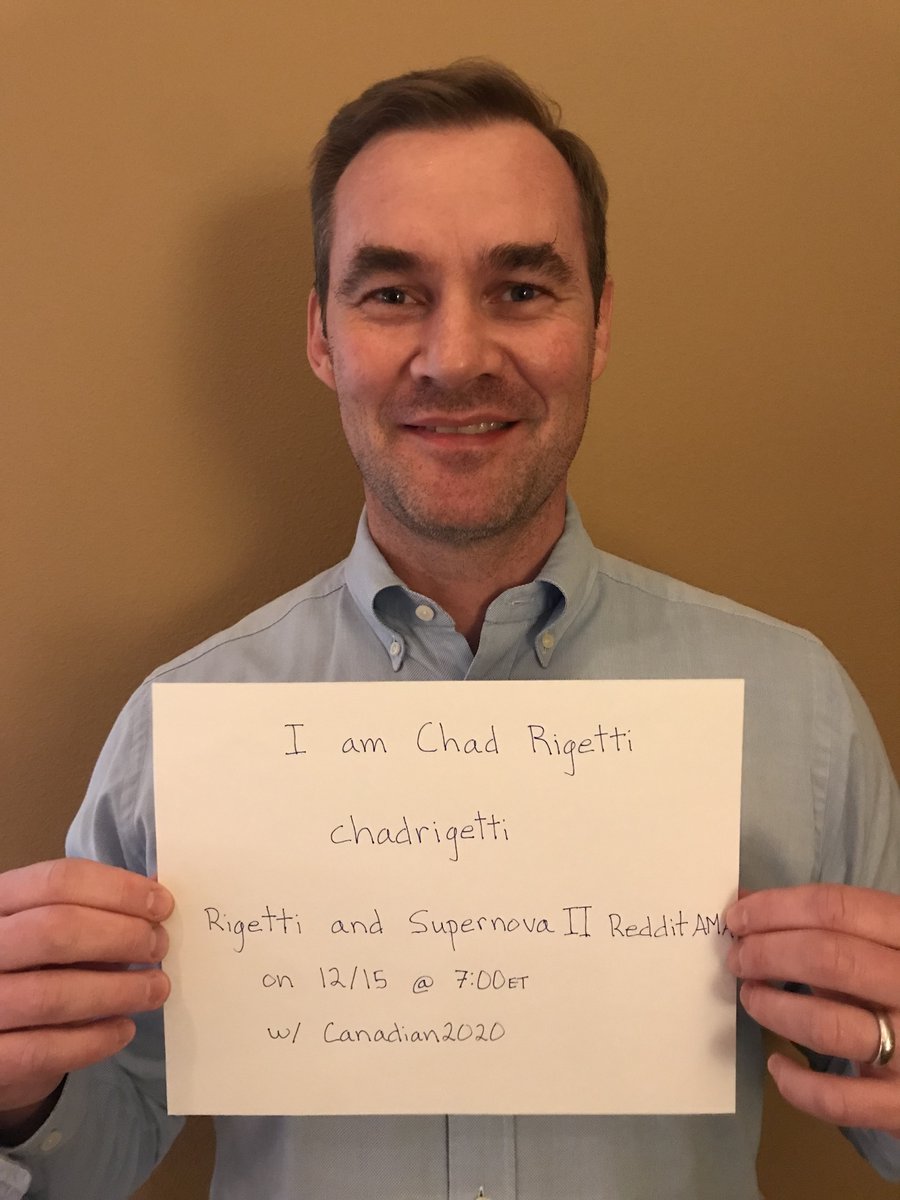 Join our CEO <a href="/ChadRigetti/">Chad Rigetti</a> for a <a href="/Reddit/">Reddit, Inc.</a> AMA on December 15 at 4pm PT, moderated by  @canadian20200. Submit your questions here: reddit.com/r/SPACs/commen…