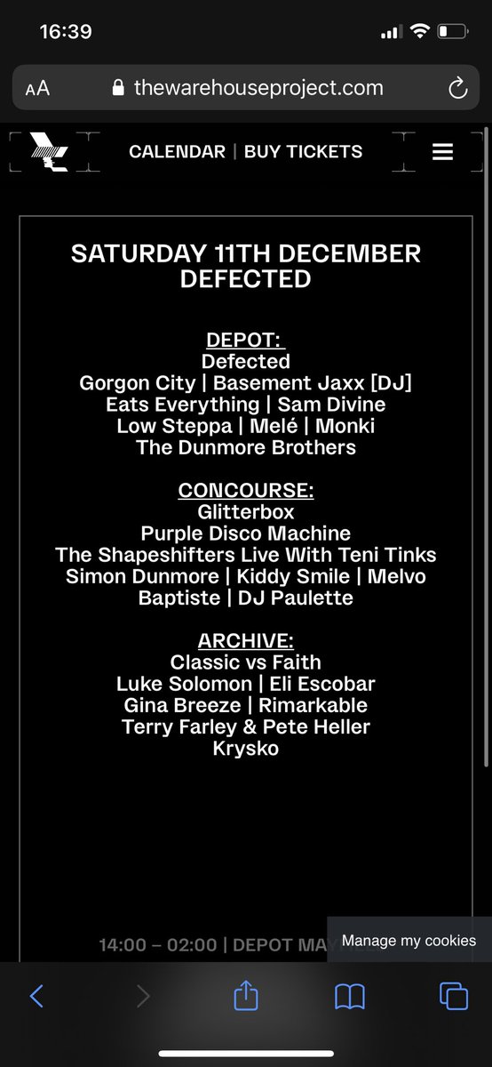 lewwalker90's tweet photo. 6 x defected tickets for 11th December @WHP_Mcr #whp 

£35 - less than face value https://t.co/gfL6he0TXC