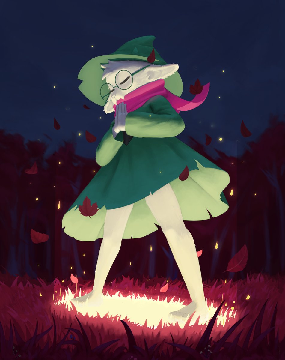Your_kismesis's tweet photo. It may look like ch2 Ralsei but it's actually ch1
#ralsei #deltarune https://t.co/yHoevDKdGL